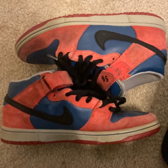 spider man dunk mid